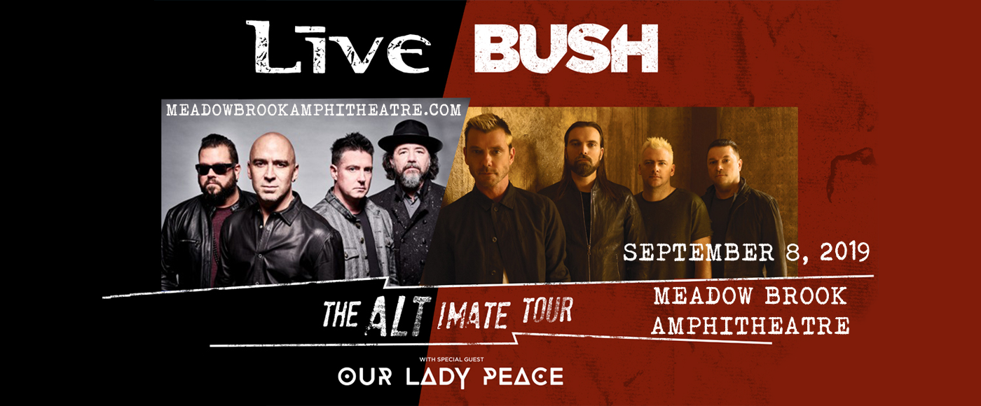 Live, Bush & Our Lady Peace