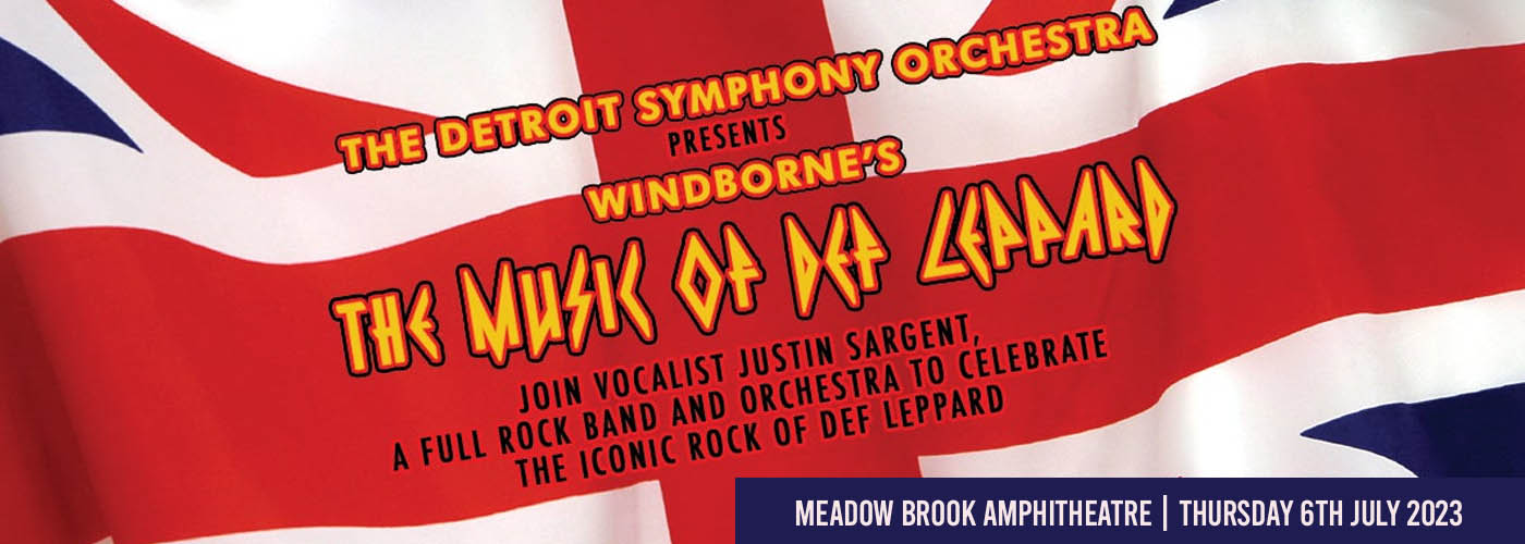 Detroit Symphony Orchestra: The Music of Def Leppard [CANCELLED]